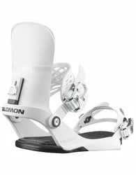 Snowboard Bindungen Edb White aus Wolle Größe L Weiß