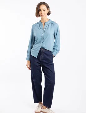 Beryl Womens Barrell Jeans - - Size: 10 - Weird Fish - FashionsVida