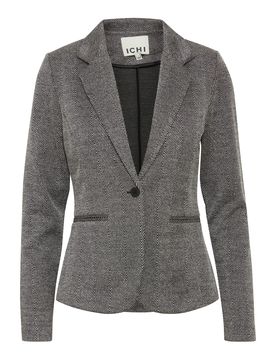ICHI Blazer 'Kate' negro / blanco