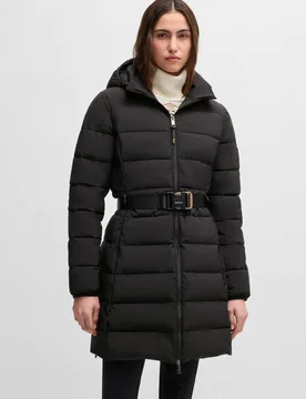 Equestrian Damen Puffer Mantel VESPA black M - BOSS - FashionsVida