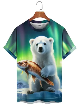 Men's Cyberpunk 3D Printed Short-Sleeve T-Shirt - Adult Summer Style, Youth Tee - Aliexpress - FashionsVida