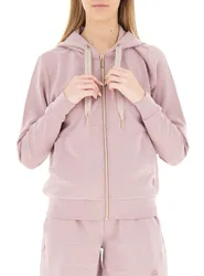 Felpa con zip ORIGINALS ROSA ANTICO S