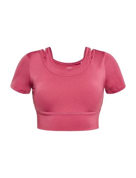 IZIA Camiseta rosa oscuro