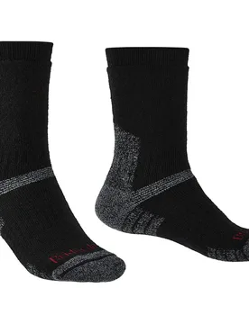 Chaussettes Heavyweight Merino Performance Boot Black EU 44-47 Homme - Bridgedale - FashionsVida