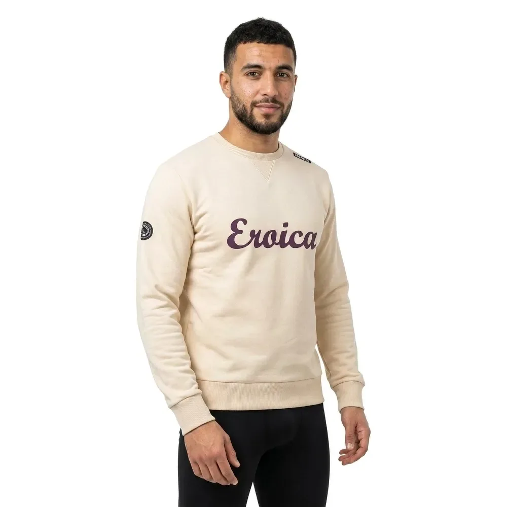 Felpa Eroica Valle Cappuccino - Santini - FashionsVida