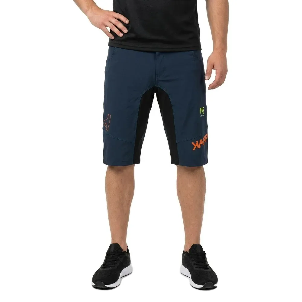 Pantaloni Corti Ballistic Evo Outer Space / Black / Moroccan Blue - karpos - FashionsVida