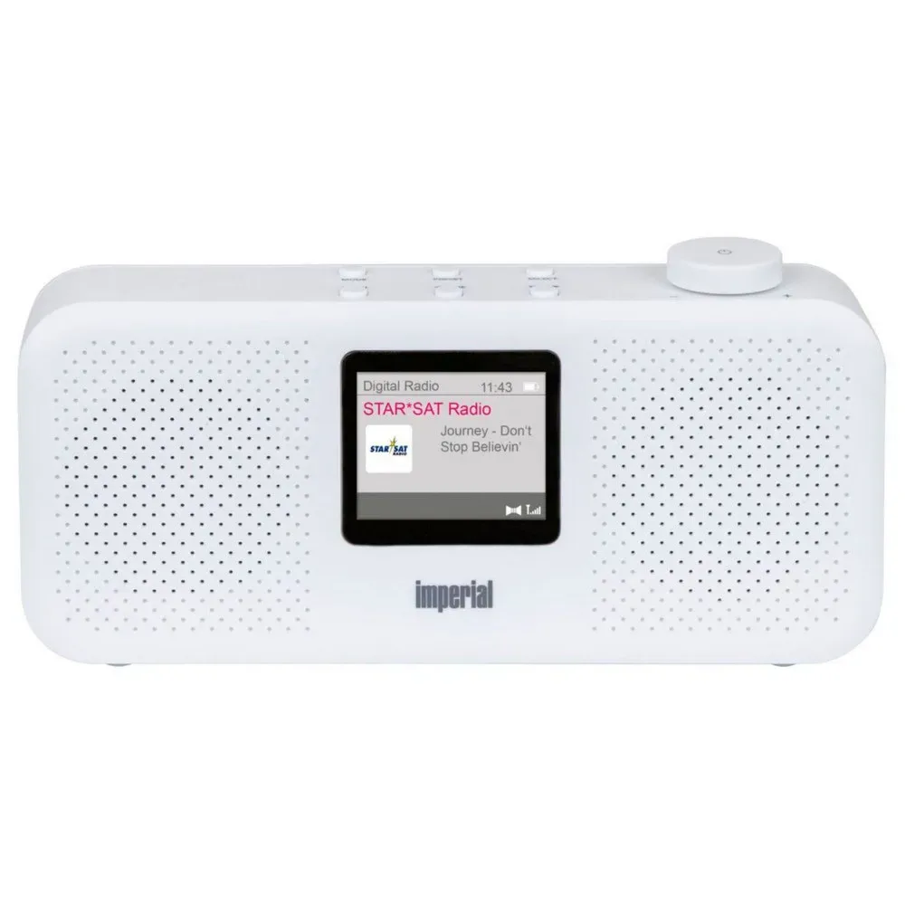 Radio Dabman 16 White One Size unisex - Imperial - FashionsVida