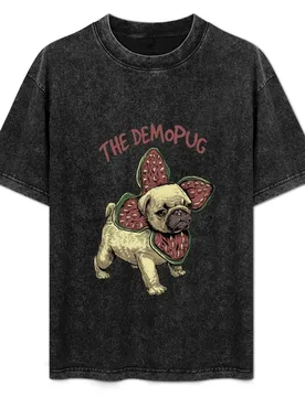 The Demopug T-Shirt Big and Tall Basic Tee Shirt - Aliexpress - FashionsVida