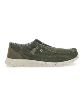 Mocassini Verdi In Tessuto 1118 42 - SEVENOAKS - FashionsVida