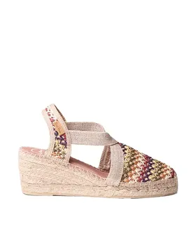 Espadrillas Con Zeppa Terra-nz Plum EU 33