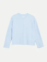 RED LABEL Basic Sweatshirt Blau 36