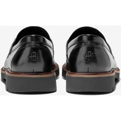 Mocasines de hombre en piel con hebilla decorativa