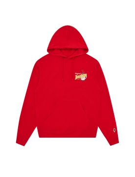 Diner Coffee Popover Hood - Red