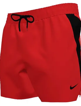 Contend Solid Essential 5´´ Volley Swimming Shorts University Red S Men - Nike Swim - FashionsVida