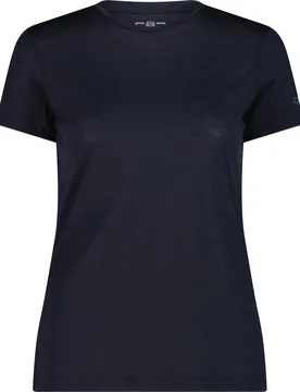 CMP Freizeit Damen T-Shirt, blau 44