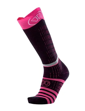 Chaussettes Longues Ski Touring Black / Pink EU 35-36