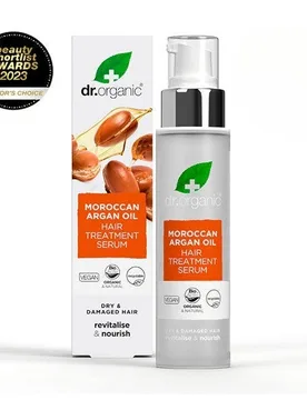 SÃ©rum capilar natural de Aceite de ArgÃ¡n - Dr. Organic - FashionsVida