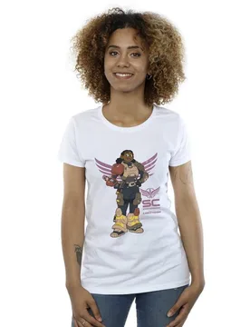 Women's Lightyear Izzy Star Command Cotton T-Shirt in White Size: Small - White - Size: S - Disney - FashionsVida