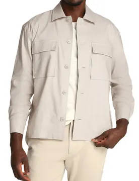 Herren Hemd Beige 486763