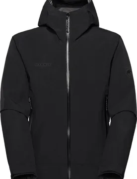 Veste d'alpinisme imperméable - Crag HS Hooded Jacket Men Black - Taille XL - Noir - Mammut - FashionsVida
