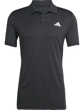 Tennis Climacool FreeLift Herren Poloshirt, schwarz XL