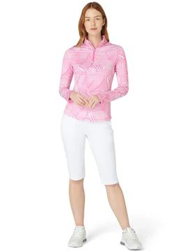 Layer Stencil Floral Sun Protection, pink s - Callaway - FashionsVida