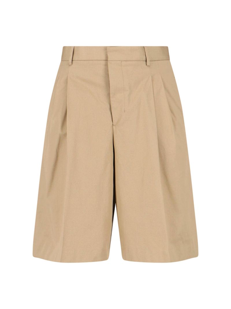 Ami Paris Men's Mini Cotton Shorts