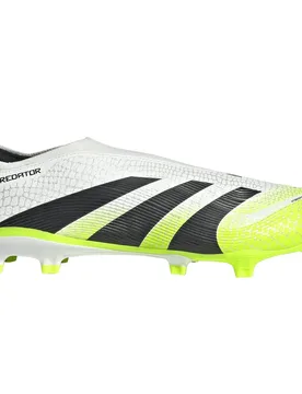 Predator League Laceless FG/MG Nockenschuhe, weiß, Größe 43 ⅓ 43 ⅓ - Adidas - FashionsVida