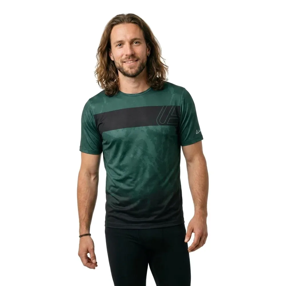 Maglietta A Maniche Corte Mtb Raider Forest - Loeffler - FashionsVida