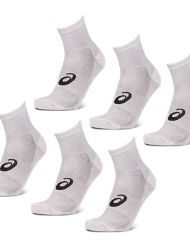 Pack Quarter Sock Unisex Socken - Weiß - Größe 43 - 46 - Baumwolle White 43 - 46 - Asics - FashionsVida