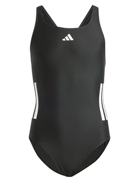 Stripes C Back Swimsuit Black / White 13-14 Years Girls - Adidas - FashionsVida
