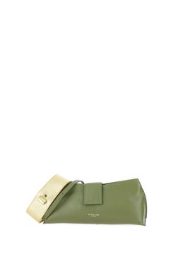 Borsa in pelle VERDE MILITARE U