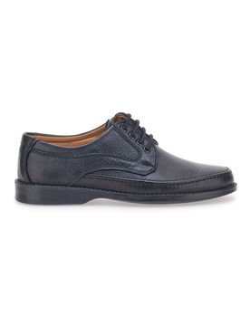 Scarpe Stringate Nere in Pelle Made in Italy 150 42