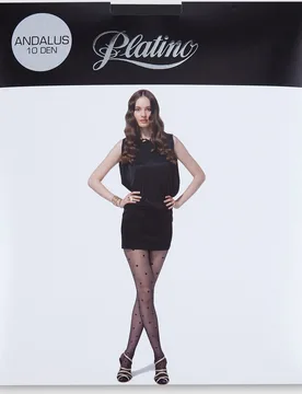 Platino - Panty Fantasía en negro - Platino - FashionsVida