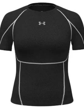 T-shirt à Manches Courtes Heatgear Elite Black XL