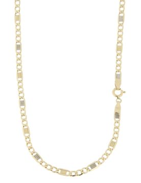 Collana Uomo Oro Giallo Bianco GL100657