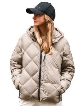 Veste En Duvet Ultralight Hood Gore-tex® Brindle XL