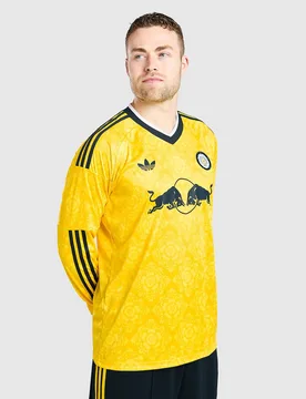 Mens Seconda Maglia Manica Lunga Leeds United FC 2026/27 - Giallo, giallo giallo Uomo taglia XS - Adidas - FashionsVida