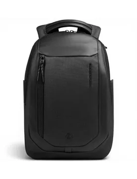 Zaino Bagmotic Unisex Nero in Pelle e Tessuto con Porta PC 13'' e iPad - Piquadro - FashionsVida