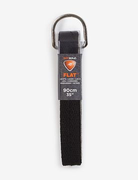 Lacet Plat 90 Cm noir u unisex