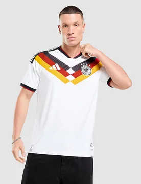 Mens Maglia Match Home Germania 2026 - Bianco, bianco bianco Uomo taglia M - Adidas - FashionsVida