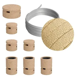 Cables Kit D´éclairage Linear Filé System Cn06 5 M 7 Unités Brown / Beige One Size
