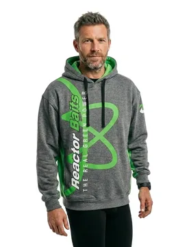 Reactor Hoodie Black / Green M Men - Maver - FashionsVida