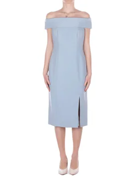Donna abito 253982166 006 woven bodycon dresses celeste - Ralph Lauren - FashionsVida
