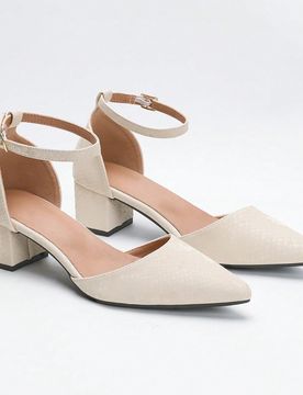 Sandalias de tacón alto elegantes con punta puntiaguda y diseño calado para mujer, zapatos versátiles y de fácil puesta para primavera, verano y o