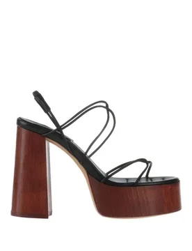 Sandalias Mujer Negro 35,36,38,38.5,39,40 Mujer - Gia / Rhw - FashionsVida