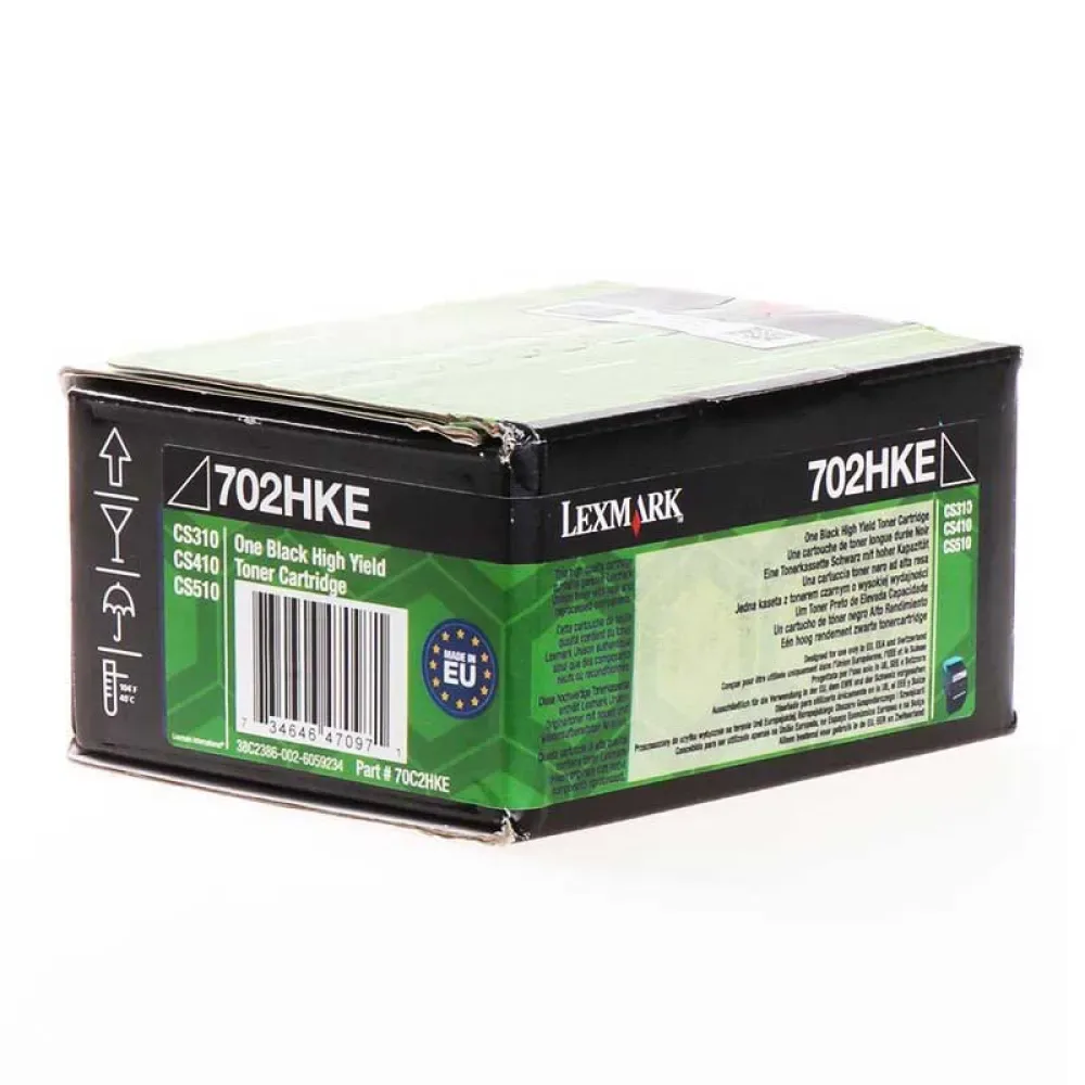Toner 70c2hke Black One Size unisex - Lexmark - FashionsVida