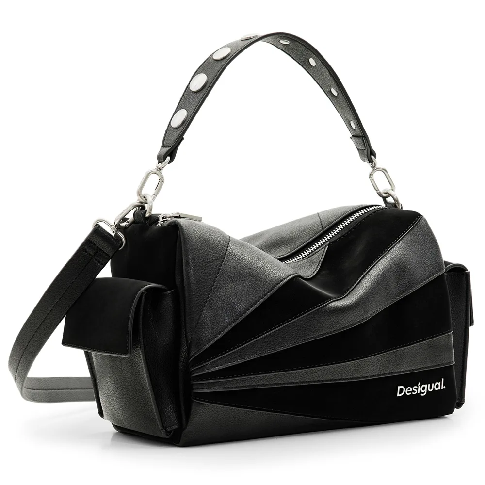 Machina Borsa a spalla 24SAXP75 2000 Nero - Desigual - FashionsVida