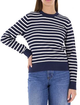 Maglione a trecce BLU NAVY S