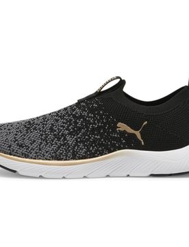 Softride Remi Slip-on Knit Damen Laufschuhe, schwarz, Größe 36 36